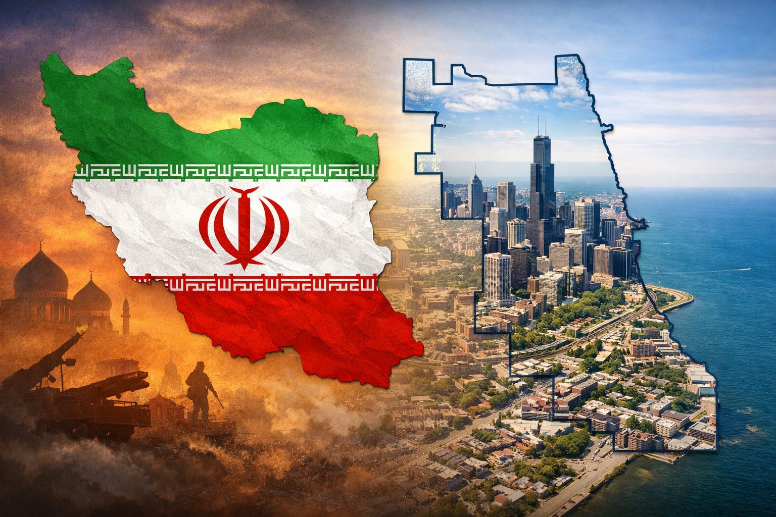 Picture of the County of Iran and Cook County